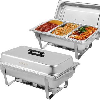 Chaffing dish with 3 Partitions – 9 litres | Signature Chaffing dish with 3 Partitions – 9 litres | Signature