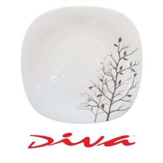 Dinner Plate – Autumn – Quadra (278mm) Dinner Plate – Autumn – Quadra (278mm)