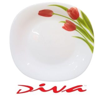 Dinner Plate – Blossoms – Quadra (278mm) Dinner Plate – Blossoms – Quadra (278mm)