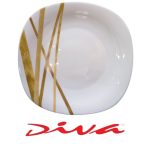 Dinner Plate - Golden Shades - Quadra (278mm)