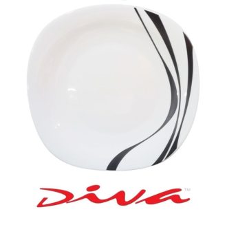 Dinner Plate – Midnight – Quadra (278mm) Dinner Plate – Midnight – Quadra (278mm)