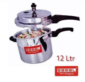 Pressure Cooker Stainless Steel 12L