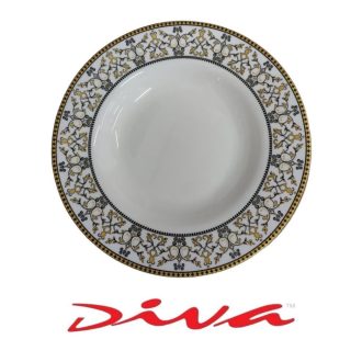 Soup Plate 9″ – Moroccan Gold – Sovrana (225mm)