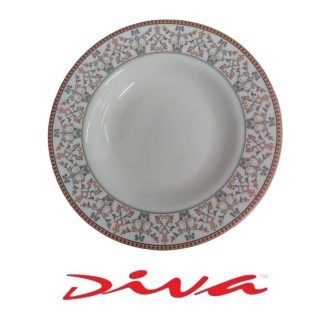 Soup Plate 9″ – Moroccan Pink – Sovrana (225mm)