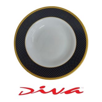 Soup Plate 9″ – Regent Blue – Sovrana (225mm)