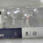 Luminarc clear cup 6 glass set