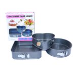 3 in 1  Shape Cake Mould