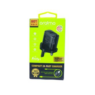Oraimo compact 2A fast charger