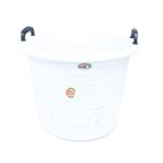 Acme white Laundry basket