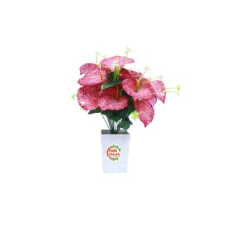 Lily flower+ vase